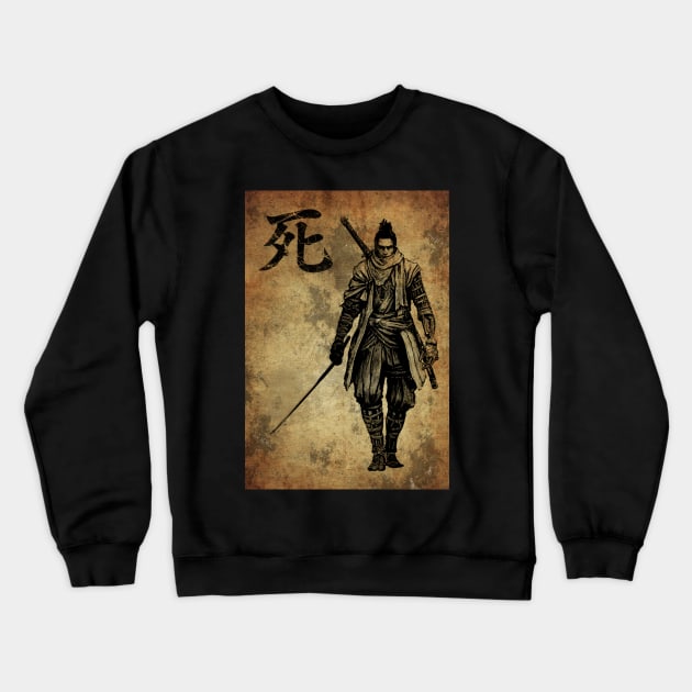 Shinobi Death Crewneck Sweatshirt by boothilldesigns